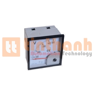 PAK-V96 - Đồng hồ đo điện áp 96x96mm 300V/500V/600V Plastim