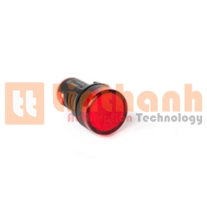 PB0-LS22-220R - Đèn báo Q22mm 220V LED màu đỏ Plastim