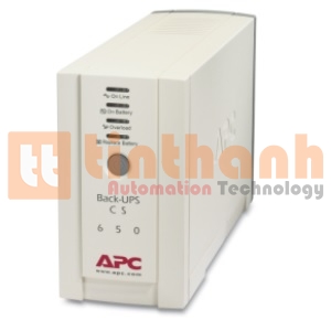 BK650-AS - Bộ lưu điện Back-UPS CS 650VA APC