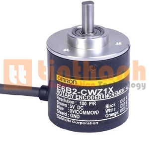 E6B2-CWZ1X 1800P/R 0.5M - Encoder E6B 1800 xung/vòng Omron