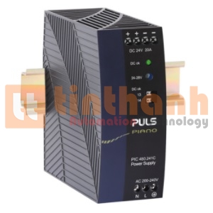 PIC480.241C - Bộ nguồn PIANO 1 Phase 24VDC 20A PULS