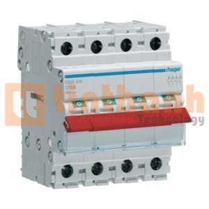 SBR463 - Cầu dao cách ly (Isolating Switch) 4P 63A Hager