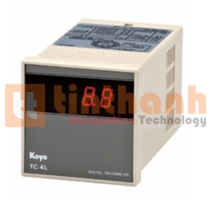TC-4L-H - Đồng hồ đo tốc độ Digital TC hiển thị 4 chữ số Koyo