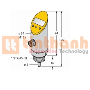TS-516-LI2UPN8X-H1141-L016 - Cảm biến nhiệt độ Turck