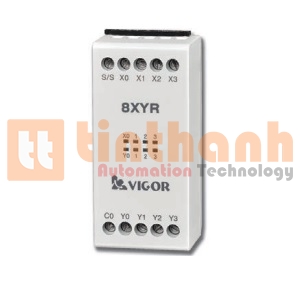 VS-8XYR-EC - Card mở rộng DIO 4 DI/4 DO 2A Relay Vigor
