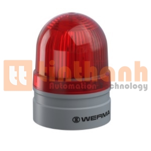 260.120.75 - Đèn tín hiệu Mini Ø62mm Flashing Red WERMA