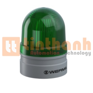 260.210.60 - Đèn tín hiệu Mini Ø62mm Green IP66 WERMA