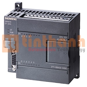 6ES7211-0BA20-0XB0 - Bộ lập trình S7-200 CPU 221 AC/DC/RELAY Siemens