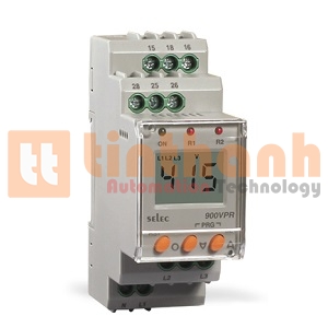 900VPR-2-280/520V - Rơ le bảo vệ điện áp và tần số Selec
