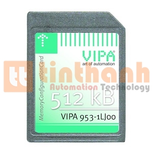 953-1LJ00 - Thẻ nhớ Speed7 CPUs (MCC) 512KB VIPA Yaskawa