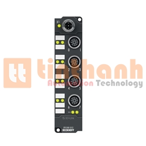 EPI1008-0002 - IO-Link box 8 kênh digital input 24VDC Beckhoff