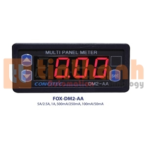 FOX-DM2-AV - Đồng hồ đo đa năng 5VA 0-50°C Conotec