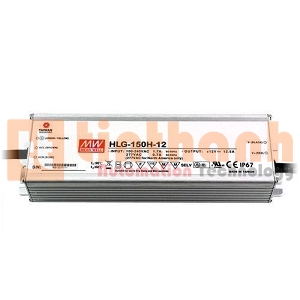 HLG-150H-12 - Bộ nguồn AC-DC LED 12VDC 12.5A MEAN WELL