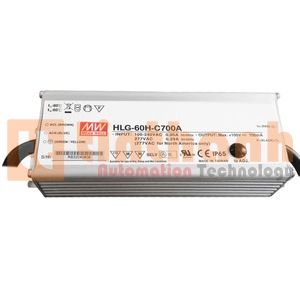 HLG-60H-C700A - Bộ nguồn AC-DC LED 129VDC 0.7A MEAN WELL