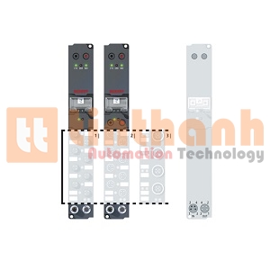IP3312-B200 - Fieldbus Box 4 kênh analog input TC 16 bit Beckhoff