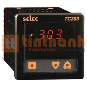 TC303AX (96x96) - Bộ điều khiển nhiệt độ LED Selec