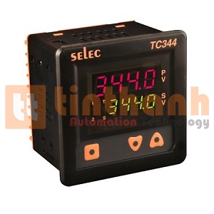 TC344AX (96x96) - Bộ điều khiển nhiệt độ LED Selec