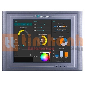 PI8104 - Màn hình HMI 10.4inch 800*600 TFT LCD Wecon
