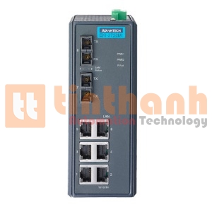 EKI-2728M - Switch công nghiệp 6GE+2G Multi-Mode Advantech