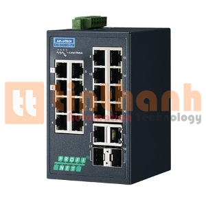 EKI-5626CI-PN - Switch công nghiệp 16FE+2G Combo Advantech