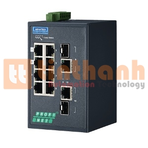 EKI-5629CI-MB - Switch công nghiệp 8FE+2G Combo Advantech