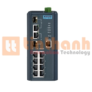 EKI-7710E-2C - Switch công nghiệp 8FE+2G Combo Advantech
