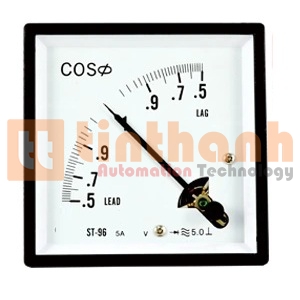 LF96-E1C - Đồng hồ đo hệ số công suất 96 x 96 Omega
