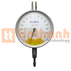 Đồng hồ so một vòng quay Teclock TM-1200 (0.16mm, 0.001mm)