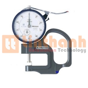 Đồng hồ đo độ dầy vật liệu Mitutoyo 7301, 0-10mm